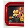 Image 4 : Vintage Decorative Floral Serving Tray Approx: 14.25x8.75"
