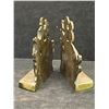 Image 4 : 2 Cast Metal Ship Book Ends Approx: 4.5" tall and 4.25" wide