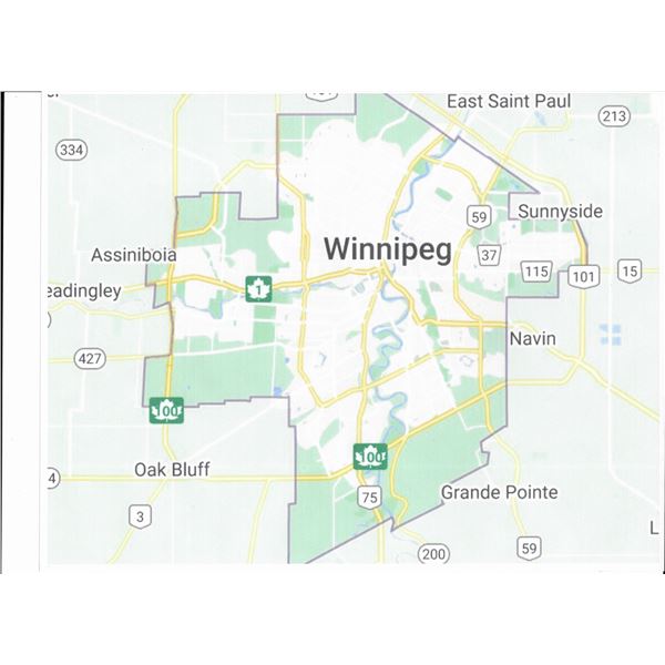 WINNIPEG, MB, -- All items located and Picked Up / Shipped from WINNIPEG, MB.
