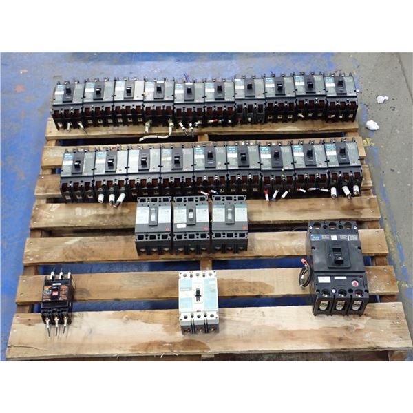 Lot Of Misc Contactors And Circuit Breakers