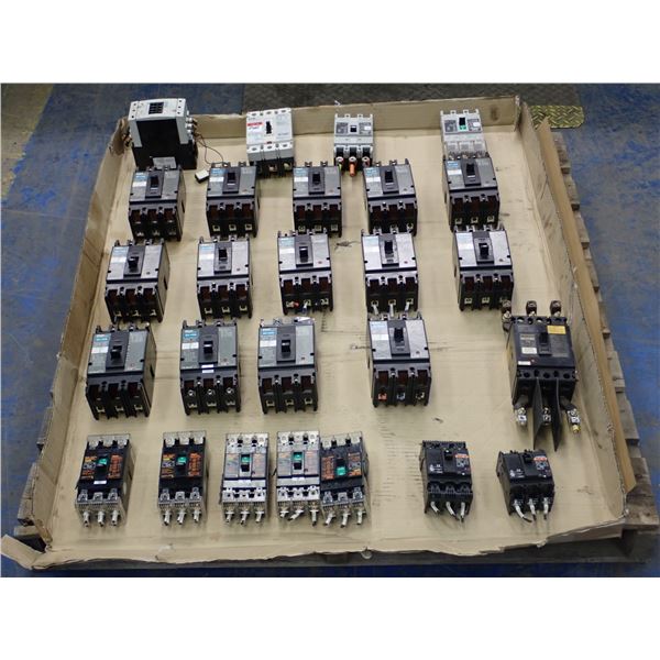 Lot Of Misc Circuit Breakers/Disconnects