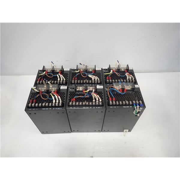 Lot of (6) Nemic Lambda #JWS240P-24 Power Supplies