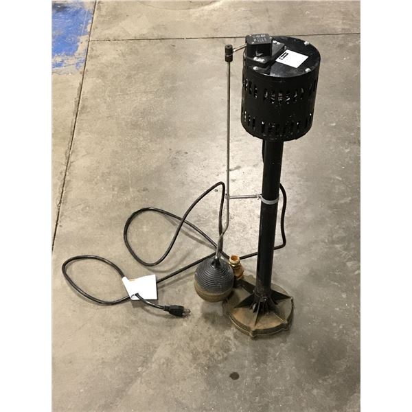 Utilitech #148137 Pedestal Sump Pump