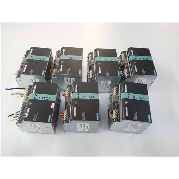 Lot Of (7) Siemens # 6EP1336-3BA00, 6EP1436-3BA00 Sitop Modules