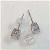 Image 2 : 14K DIAMONDS(0.72CT) EARRINGS