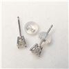Image 2 : 14K DIAMONDS(0.5CT) EARRINGS