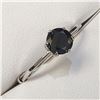 Image 2 : 14K TREATED BLACK DIAMOND(0.88CT) RING SIZE 6