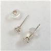 Image 2 : 14K CZ EARRINGS