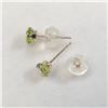 Image 2 : 10K PERIDOT EARRINGS