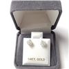 Image 2 : 14K  DIAMOND (0.72CT) EARRINGS