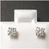 Image 1 : 14K  DIAMOND (0.45CT) EARRINGS