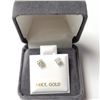 Image 2 : 14K  DIAMOND (0.45CT) EARRINGS