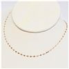 Image 1 : 18K  16" 0.78G NECKLACE