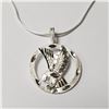 Image 1 : SILVER EAGLE 18" NECKLACE