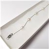 Image 2 : SILVER FRESH WATER PEARL 7" BRACELET