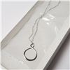 Image 2 : SILVER 18" NECKLACE