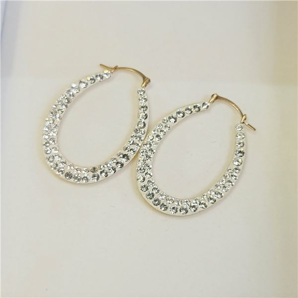 10K  CZ EARRINGS