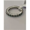 Image 2 : SILVER EMERALD (1.2CT) RING
