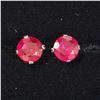 Image 1 : RUBY (2.1CT) EARRINGS