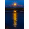 Image 1 : "7 Mile Moonrise over the Green" 24x36 framed photo