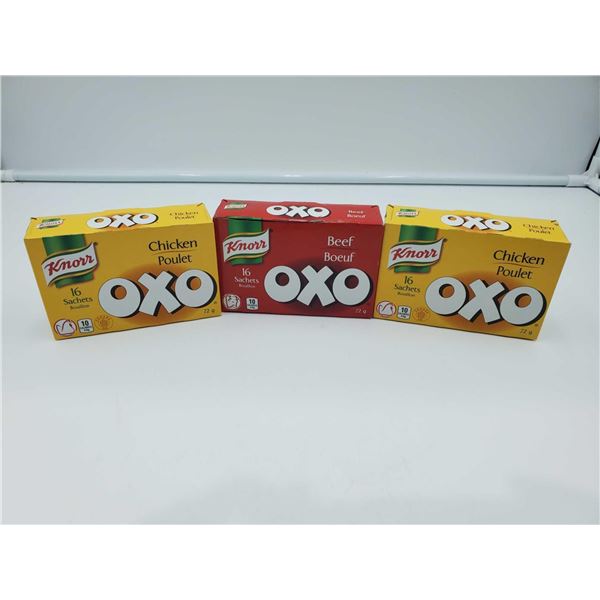Knorr OXO Cubes (3 x 72g)