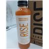 Image 2 : Rise Kombucha Orange & Tumeric (12 x 414ml)