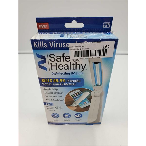 Safe & Healthy Disinfecting UV Light