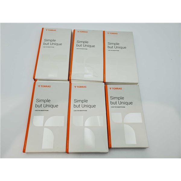 Lot off 6 assorted I-phone cases