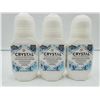 Image 2 : Crystal Mineral Deodorant Roll-on (3 x 60ml)