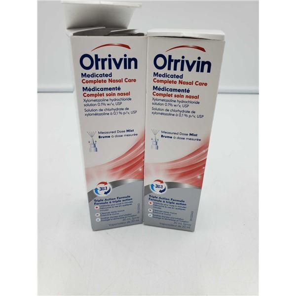 Otrivin Medicated Complete Nasal Care (2 x 20ml)