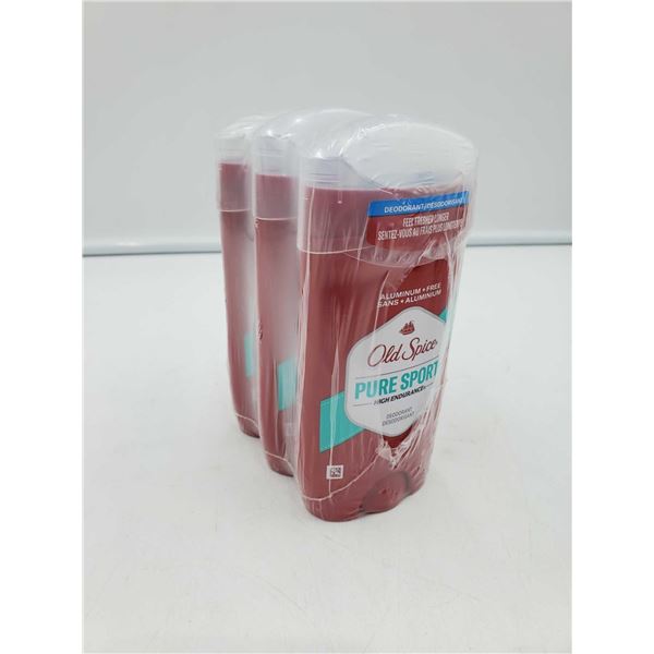 Old Spice Pure Sport Deodorant (3 x 85g)