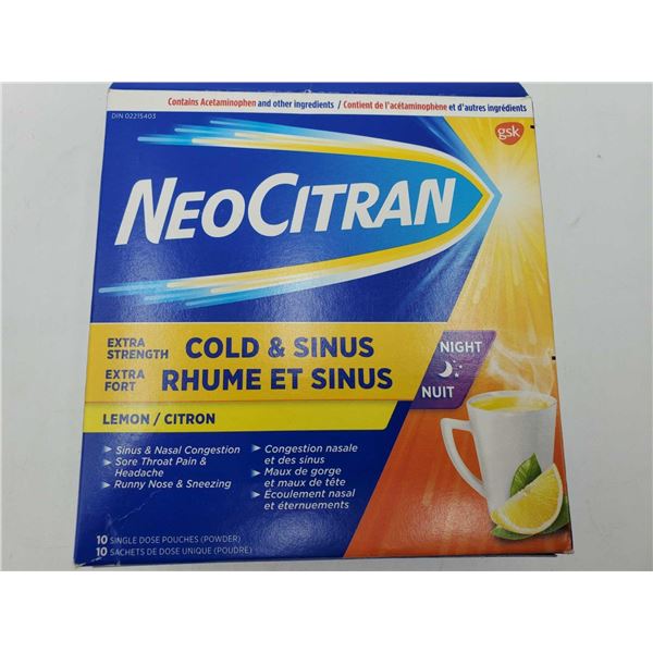 NeoCitran Cold & Sinus Lemon Flavour