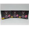 Image 1 : U by Kotex Compact Unscented Tampons (3 x 16)