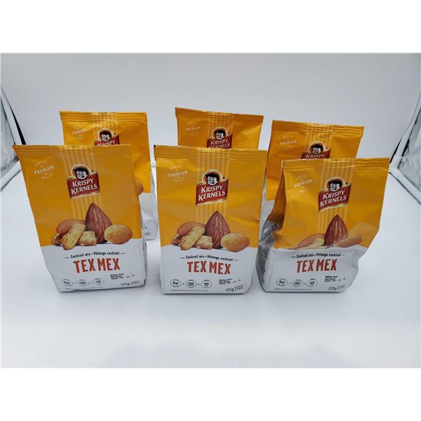 Krispy Kernels Tex Mex Cocktail Mix (6 x 225g)