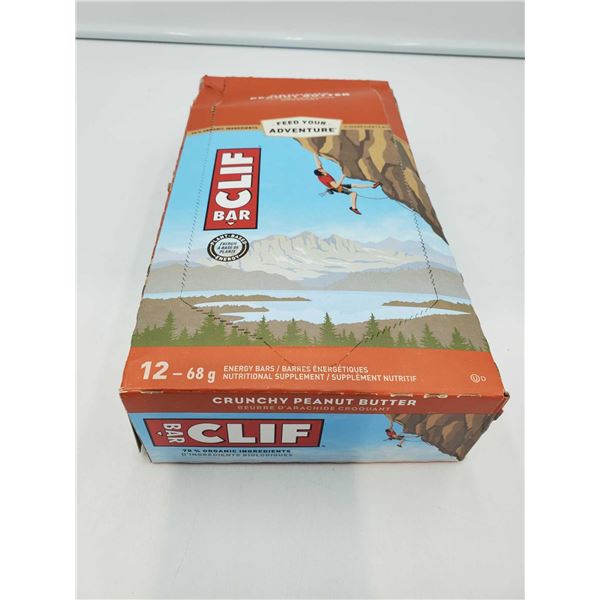 Cliff Bar- Crunchy Peanut Butter (12 x 68g)
