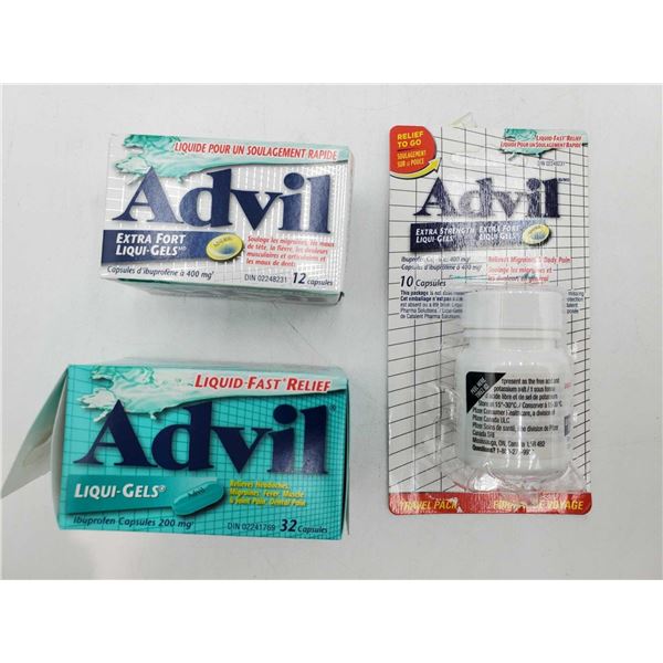Assorted Advil Products