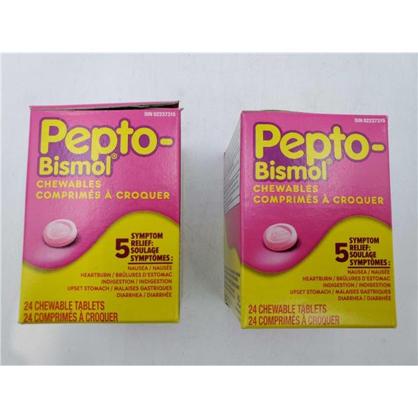 Pepto-Bismol Chewables (2 x 24)