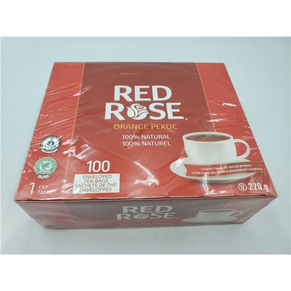 Red Rose Orange Pekoe Tea (100 bags)