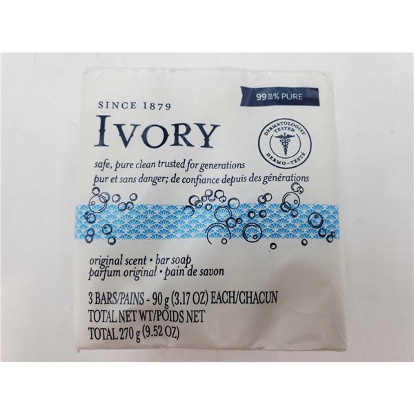 Ivory Original Scent Bar Soap (270g)