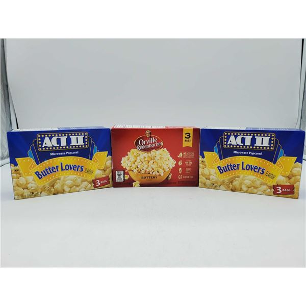 Microwave Popcorn- Buttery