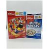 Image 1 : Kellogg's Fruit Loops and Mini Wheats
