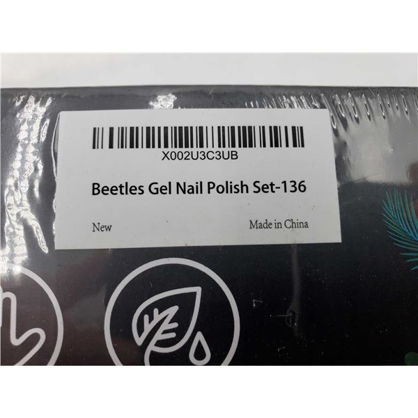 Beetles Gel Nail Polish Set- 136