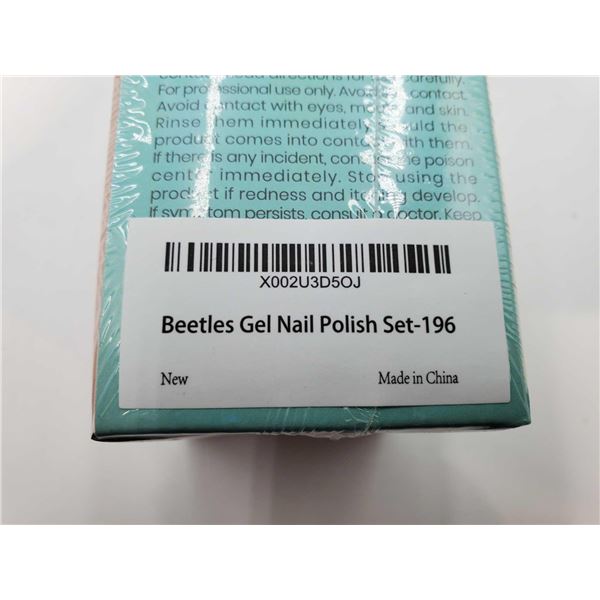Beetles Gel Nail Polish Set-196