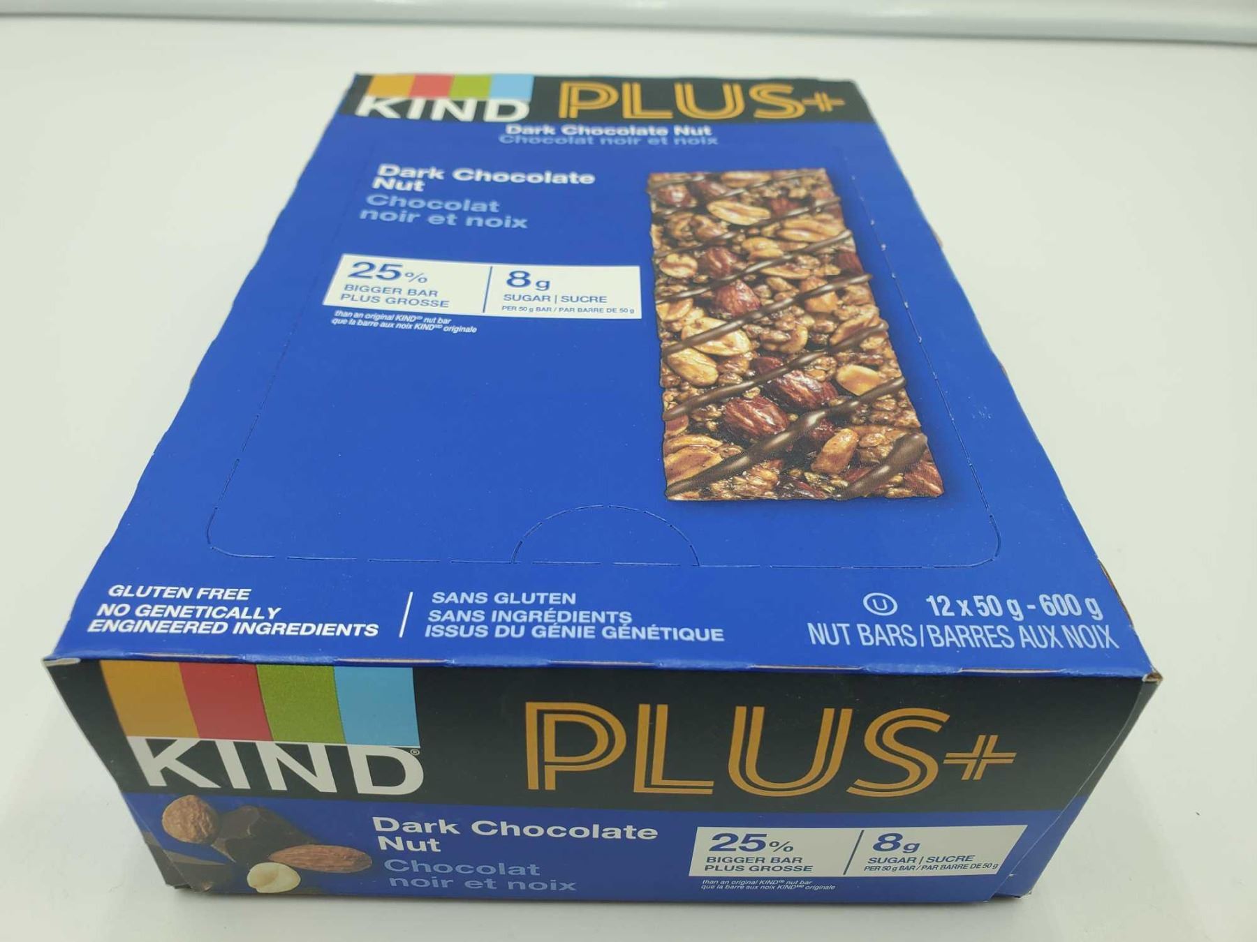 Kind Plus Dark Chocolate Nut Bars (12 x 50g)