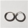 Image 1 : Silver Small Hoop Earrings (~Size )(Ring is resizable for $40) (~length inches), Suggested Retail Va