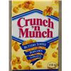 Image 1 : Crunch n Munch Buttery Toffee popcorn with peanuts - 113g Box