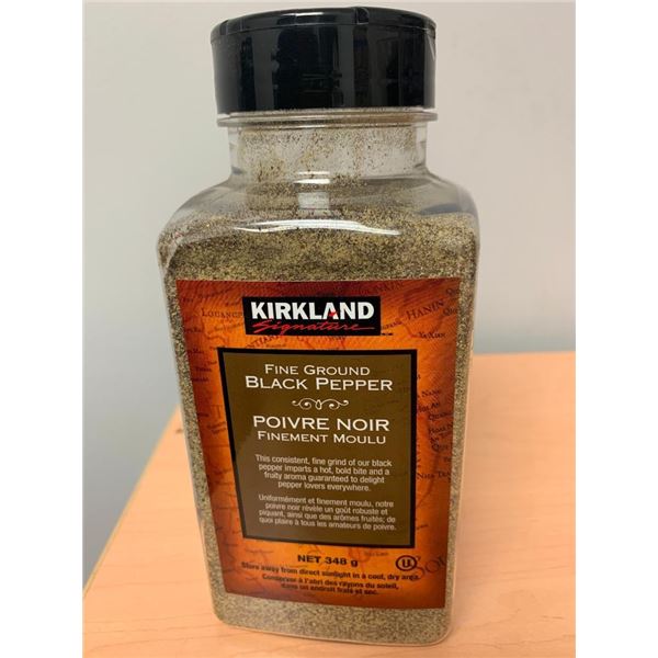 Kirkland fine ground Black Pepper - 348g
