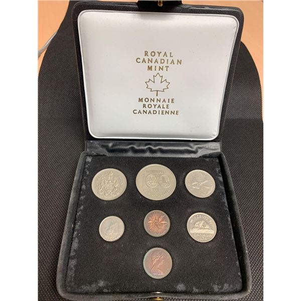 Royal Canadian Mint 1874-1974 Winnipeg 100 anniversary double penny coin set