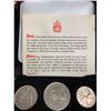 Image 5 : Royal Canadian Mint 1874-1974 Winnipeg 100 anniversary double penny coin set