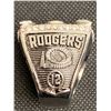 Image 3 : NFL Green Bay Packers World Championship XLV Ring , Rodgers #12 - Weight 62.6 Grams